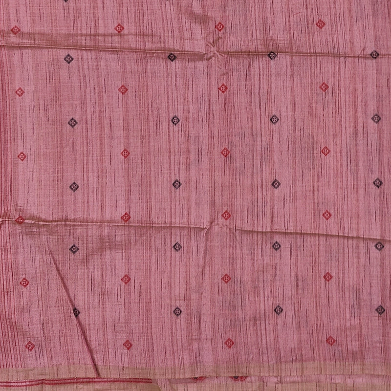 Hayagrivas Dusty Rose Fancy Cotton Saree SSCBF107G5-2