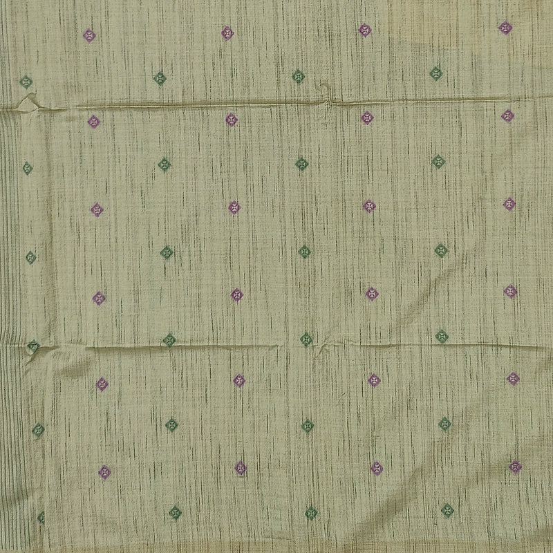 Hayagrivas Sage Green Fancy Cotton Saree SSCBF107G5-3