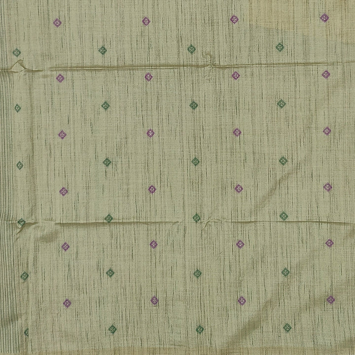 Hayagrivas Sage Green Fancy Cotton Saree SSCBF107G5-3