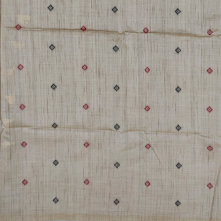 Hayagrivas Beige Fancy Cotton Saree SSCBF107G5-4
