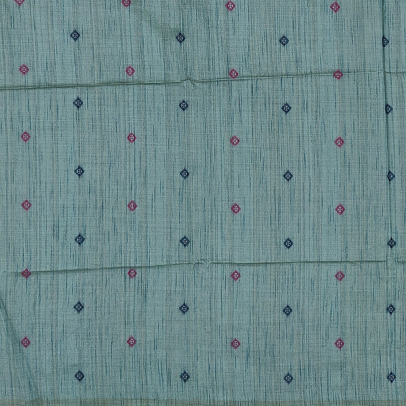 Hayagrivas Grey Fancy Cotton Saree SSCBF107G5-5