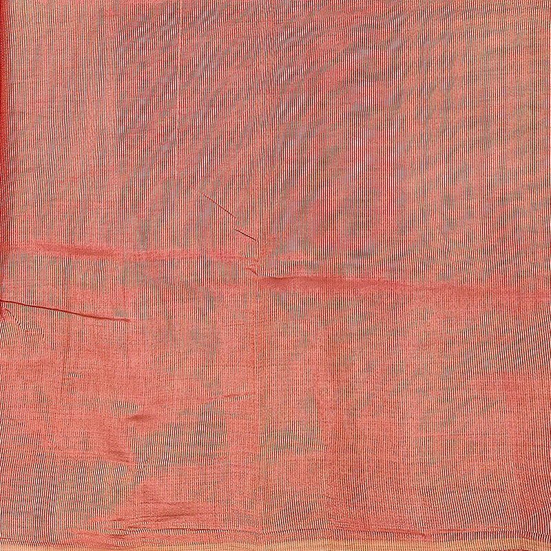 Hayagrivas Coral-Pink Fancy Cotton Saree SSCBF120H1-6
