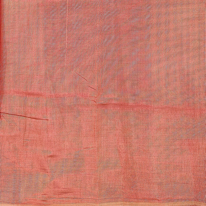 Hayagrivas Coral-Pink Fancy Cotton Saree SSCBF120H1-6