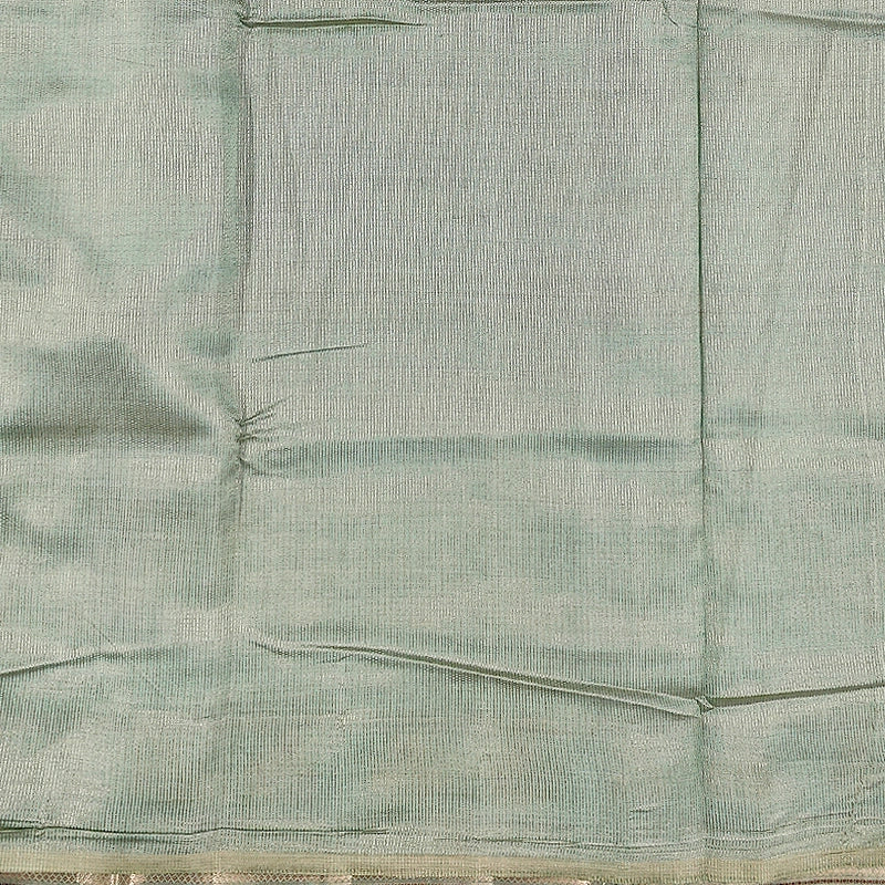 Hayagrivas Sea Green Fancy Cotton Saree SSCBF120H1-9
