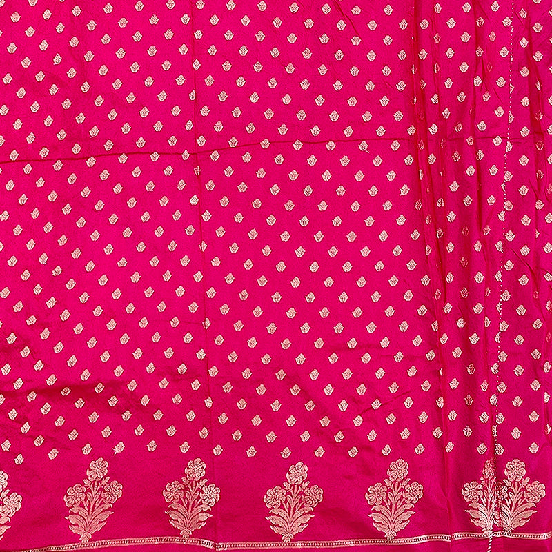 Hayagrivas Pink Fancy Cotton Saree SSCBF120H2-6
