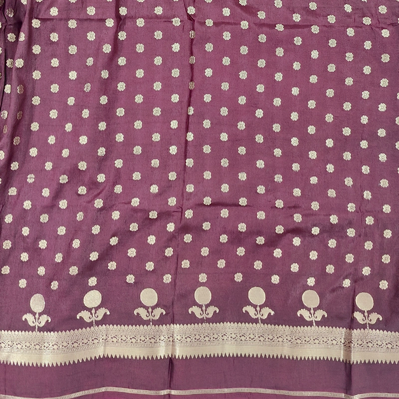 Hayagrivas Plum Purple Fancy Cotton Saree SSCBF120H3-4