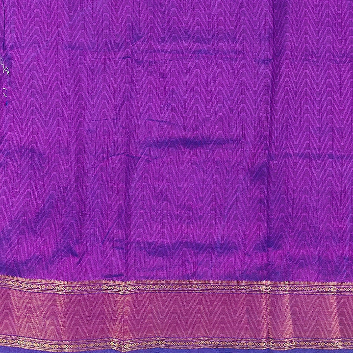 Hayagrivas Royal Blue Fancy Cotton Saree SSCBF120H7-3