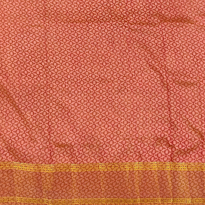 Hayagrivas Deep Olive Green Fancy Cotton Saree SSCBF120H7-5