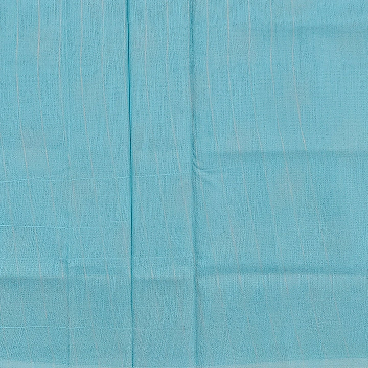 Hayagrivas Sky Blue Fancy Cotton Saree SSCBF121H1-1
