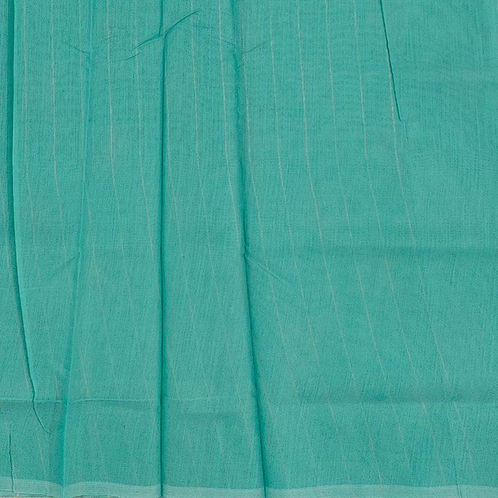Hayagrivas Mint-Green Fancy Cotton Saree SSCBF121H1-3