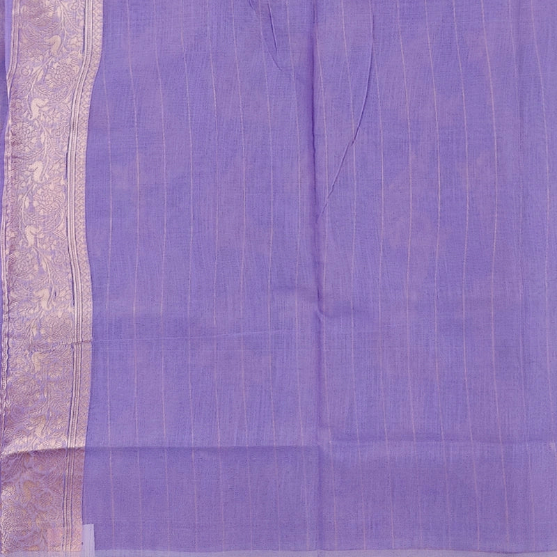 Hayagrivas Lavender Fancy Cotton Saree SSCBF121H2-4