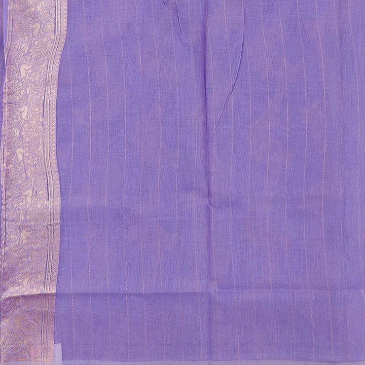 Hayagrivas Lavender Fancy Cotton Saree SSCBF121H2-4