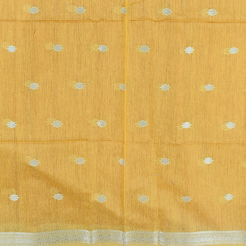 Hayagrivas Orange Fancy Cotton Saree SSCBF121H4-14