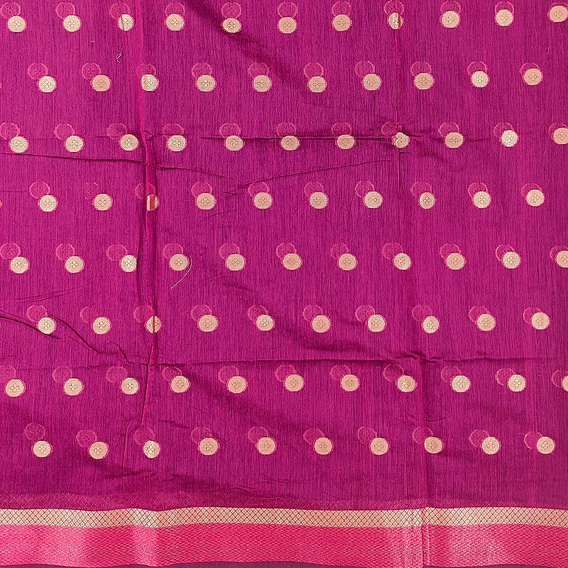 Hayagrivas Royal Blue Fancy Cotton Saree SSCBF121H4-9