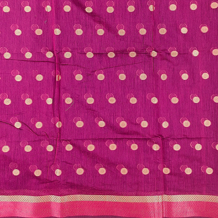 Hayagrivas Royal Blue Fancy Cotton Saree SSCBF121H4-9