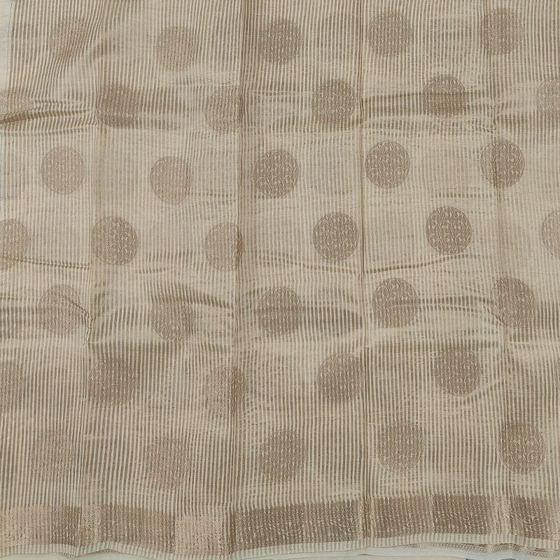 Hayagrivas Cream Fancy Cotton Saree SSCBF121H7-10