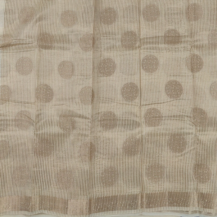 Hayagrivas Cream Fancy Cotton Saree SSCBF121H7-10