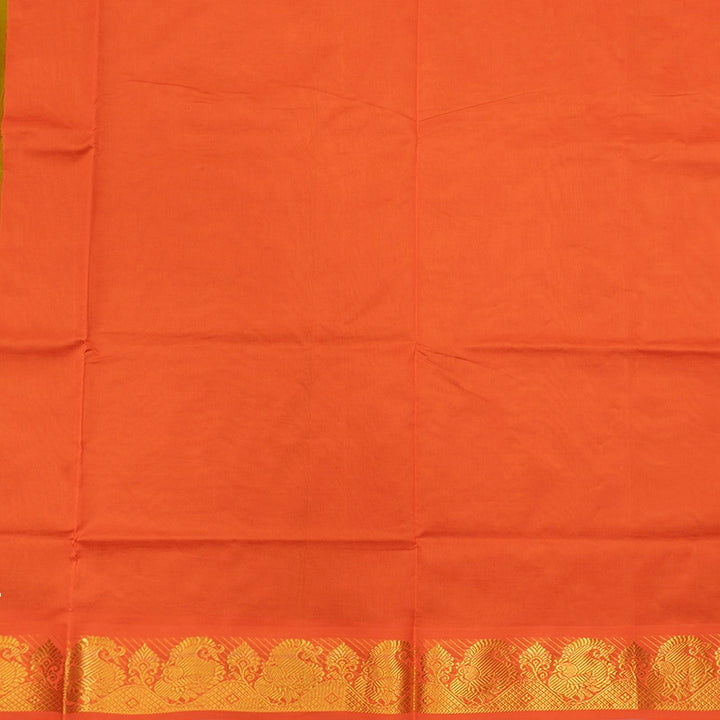 Hayagrivas Warm Mustard Semi Silk Cotton Saree SSCBF164I1-47
