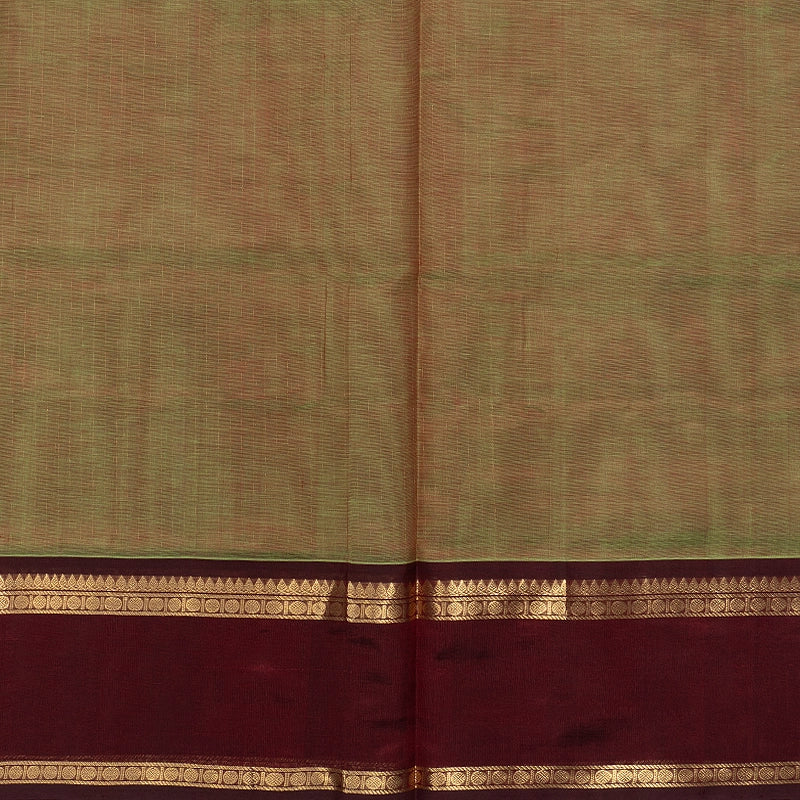 Hayagrivas Manthulir Green Kanchi Silk Cotton Saree SSCBF179I2-3
