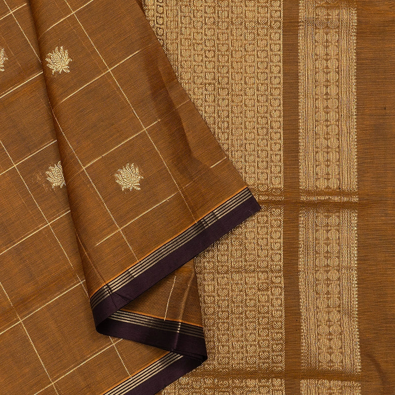 Hayagrivas Honey Mustard Kanchi Silk Cotton Saree SSCBF179I3-1