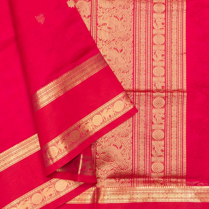 Hayagrivas Rani Pink Kanchi Silk Cotton Saree SSCBF179I7-6