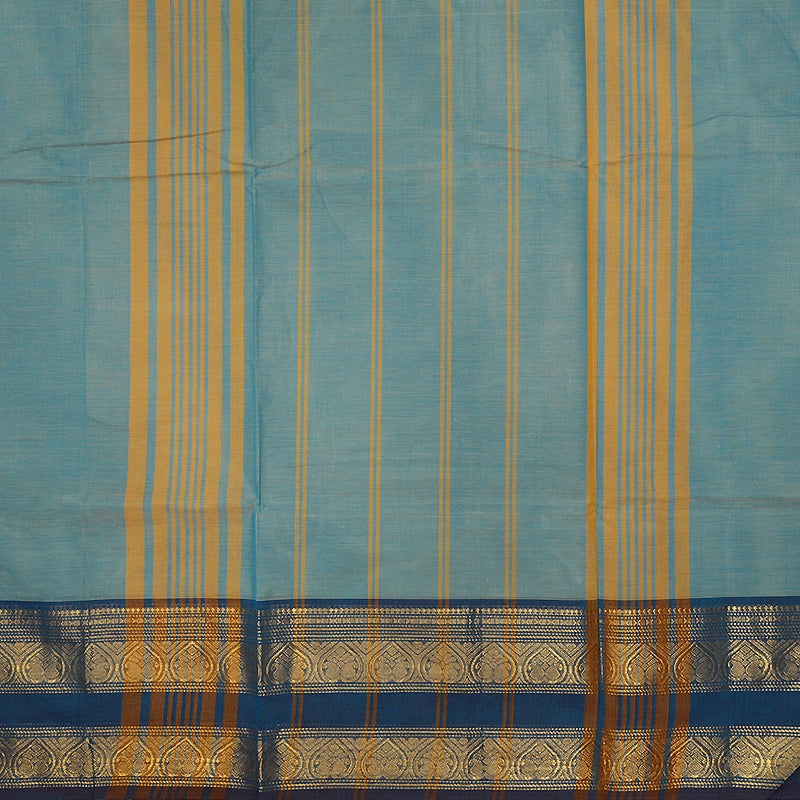 Hayagrivas Ice Blue Handloom Chettinad Cotton Saree SSCBF209J1-22