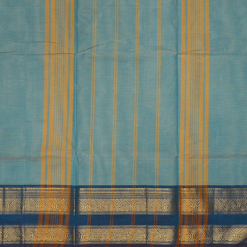 Hayagrivas Ice Blue Handloom Chettinad Cotton Saree SSCBF209J1-66