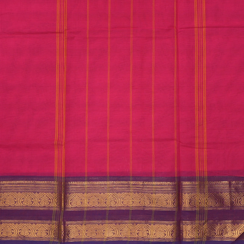 Hayagrivas Rani Pink Handloom Chettinad Cotton Saree SSCBF209J1-82