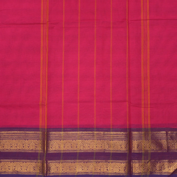 Hayagrivas Rani Pink Handloom Chettinad Cotton Saree SSCBF209J1-82
