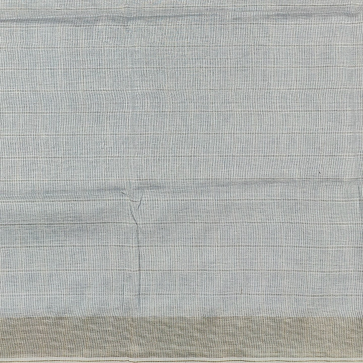 Hayagrivas Powder Blue Handloom Linen Saree SSCBF68E4-1