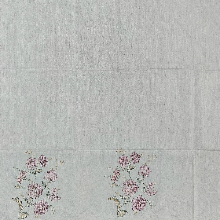 Hayagrivas Half-White Fancy Cotton Saree SSCBF68E6-9