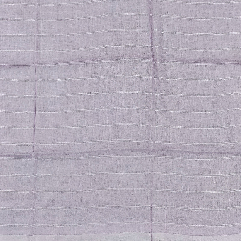 Hayagrivas Lilac Handloom Linen Saree SSCBF69E7-1