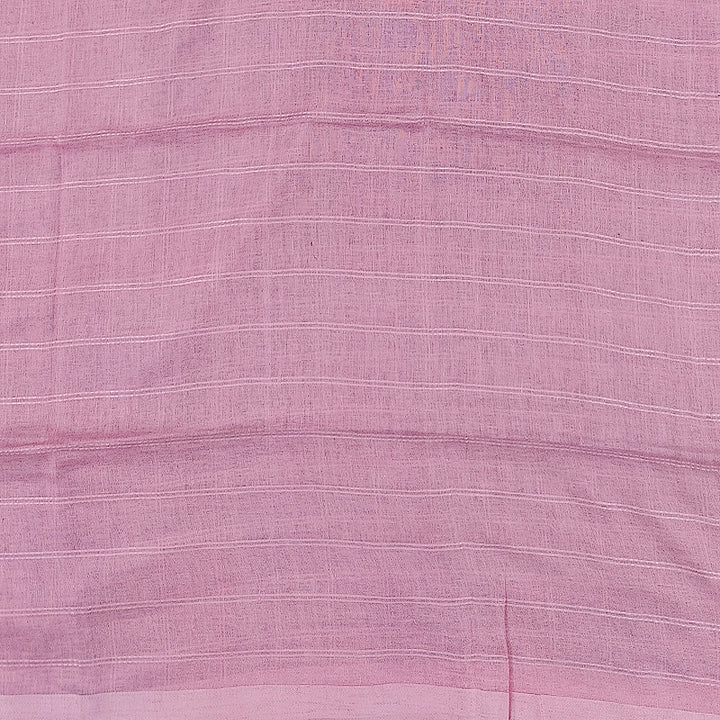 Hayagrivas Pink Handloom Linen Saree SSCBF69E7-5
