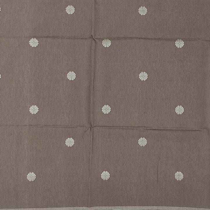 Hayagrivas Beige Fancy Cotton Saree SSCBF84F10-9