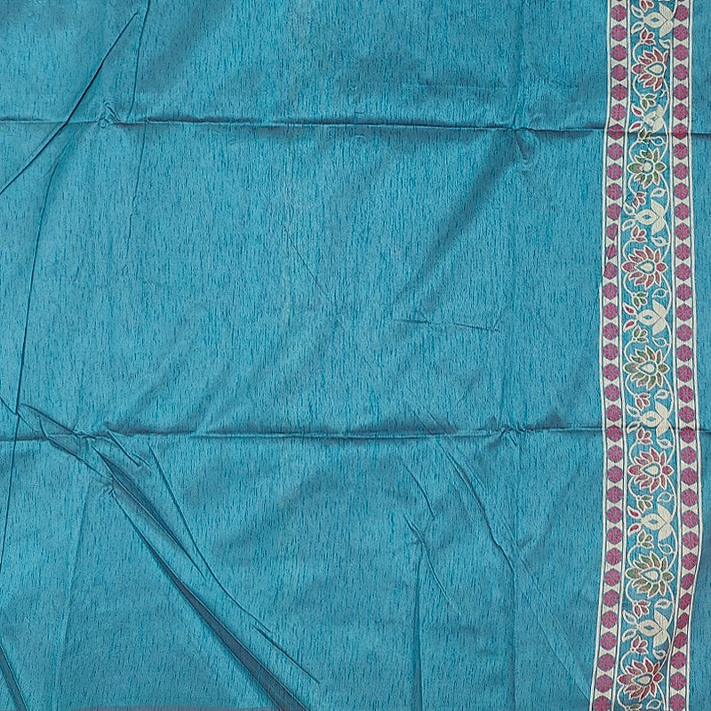 Hayagrivas Red Fancy Cotton Saree SSCBF84F14-1