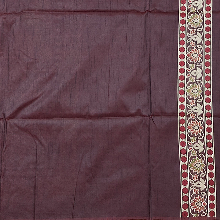 Hayagrivas Red Fancy Cotton Saree SSCBF84F14-4