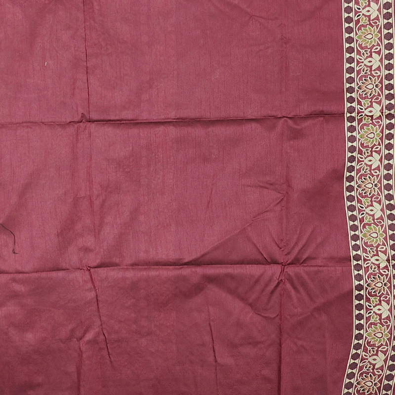 Hayagrivas Black Fancy Cotton Saree SSCBF84F14-5