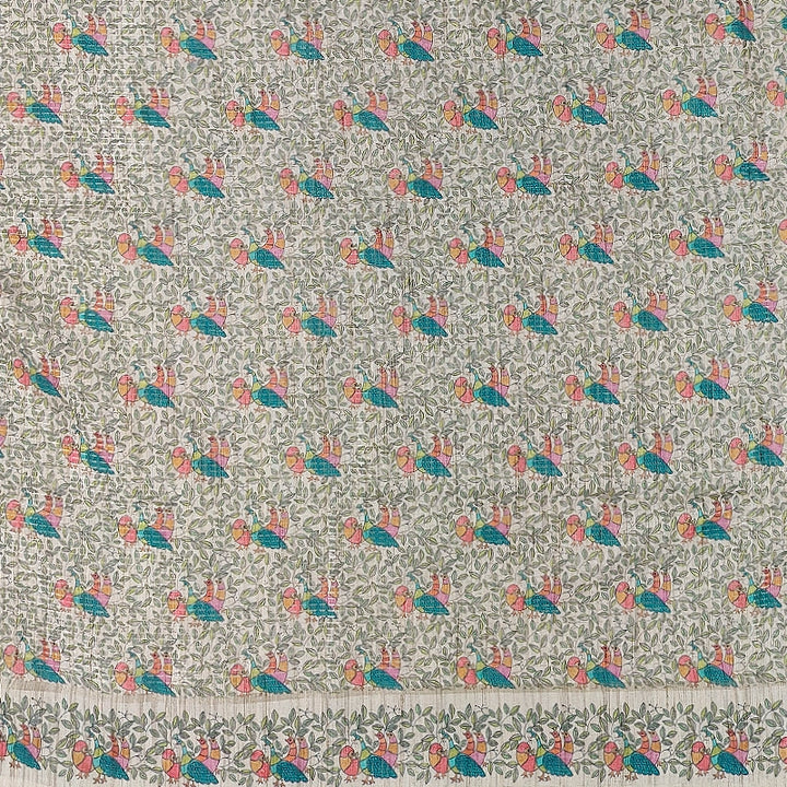 Hayagrivas Grey Fancy Cotton Saree SSCBF84F4-1