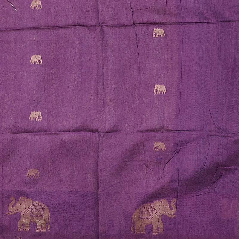 Hayagrivas Blue Fancy Cotton Saree SSCBF92F3-2