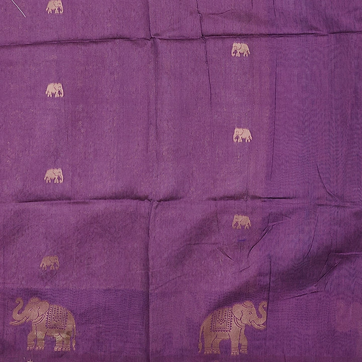 Hayagrivas Blue Fancy Cotton Saree SSCBF92F3-2