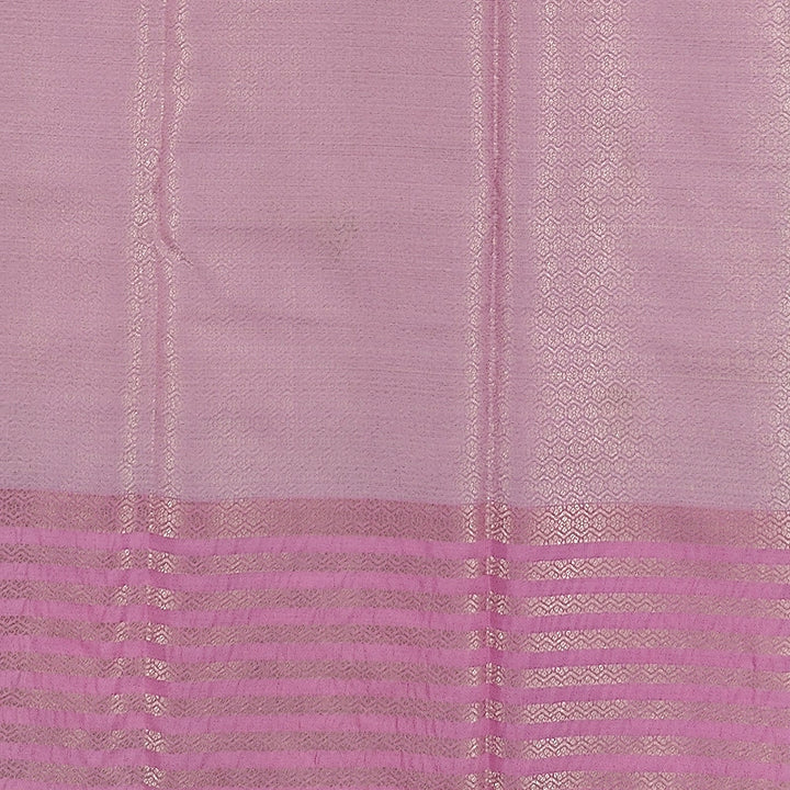 Hayagrivas Peach &amp; Pink Fancy Cotton Saree SSCBF99F2-1
