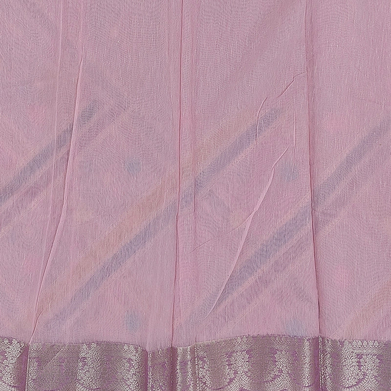 Hayagrivas Baby Pink Fancy Cotton Saree SSCBF99F5-4