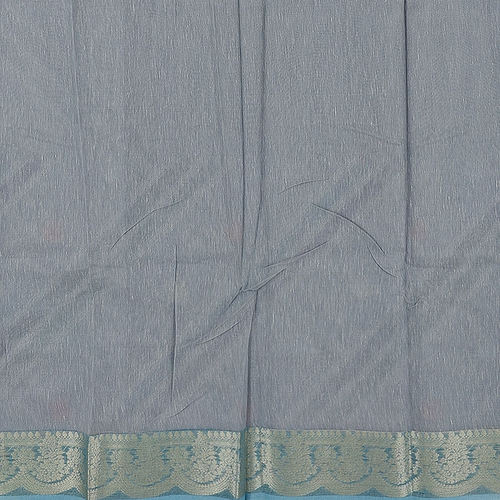 Hayagrivas Grey Fancy Cotton Saree SSCBF99F5-5