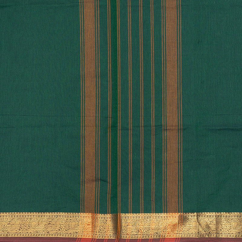 Hayagrivas Karpaga Pachai Handloom Chettinad Cotton Saree SSSBF131H7-3
