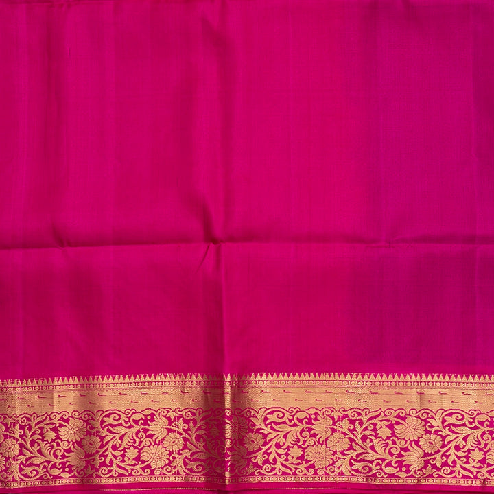 Hayagrivas Peacock Green Handloom Ikkat Soft Silk Saree KBE2154A6-4