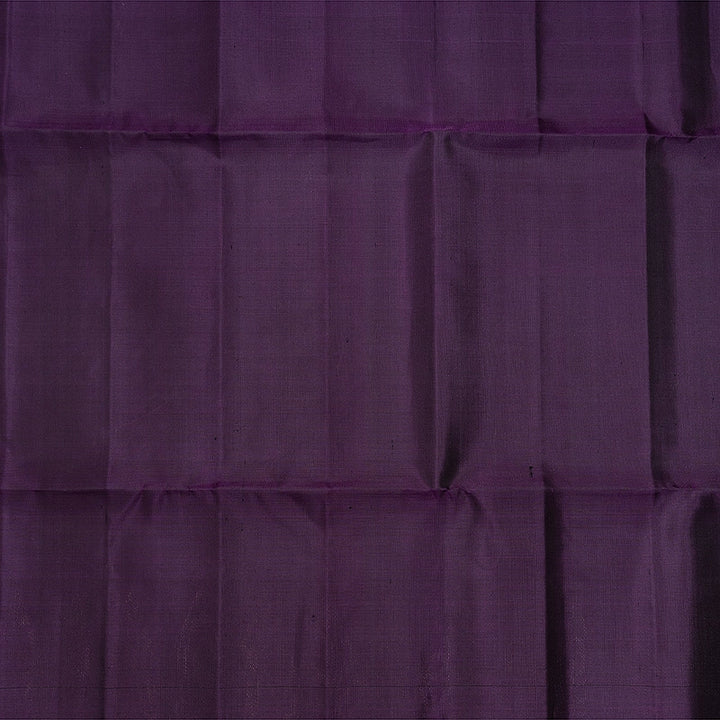 Hayagrivas Brinjal Purple Handloom Soft Silk Saree KBF536G3-11