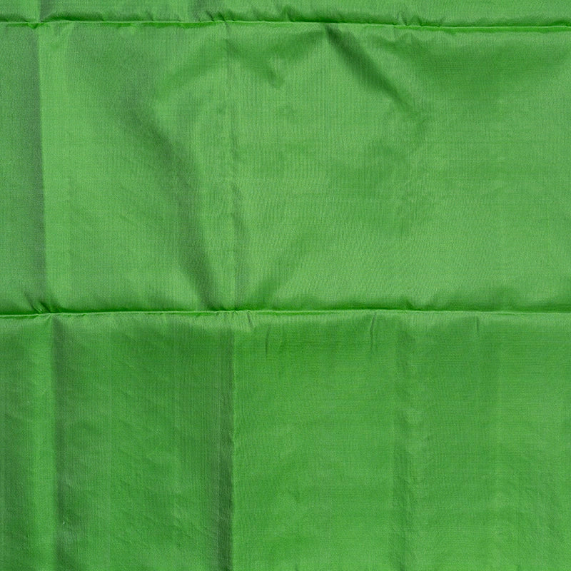 Hayagrivas Parrot Green Handloom Soft Silk Saree KBE2106A12-1