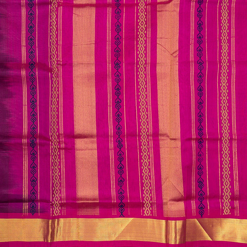 Hayagrivas Nagapazham Pure Printed Silk Cotton Saree HBF195E3-20