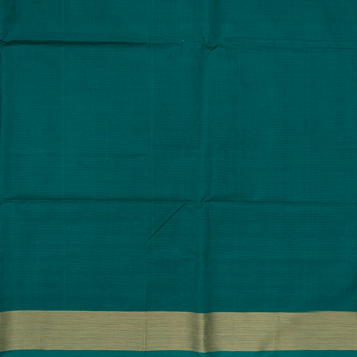 Hayagrivas Sea Green Handloom Kanchi Cotton Saree SSCBF104F1-6
