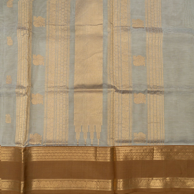 Hayagrivas Beige Kanchi Silk Cotton Saree SSCBF38D6-16